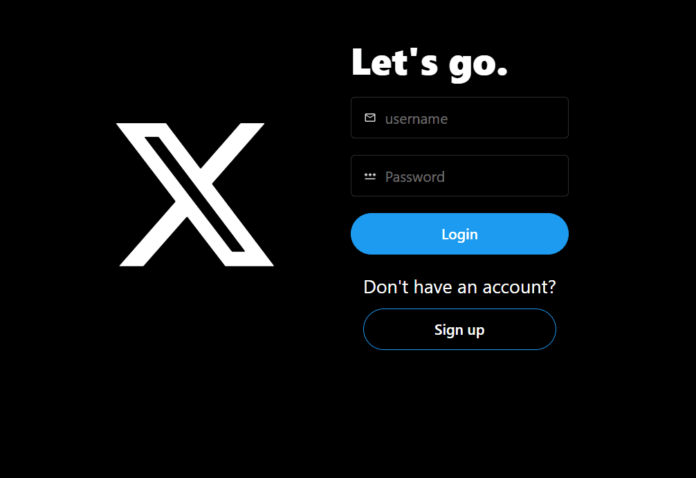 Full Stack twitter clone